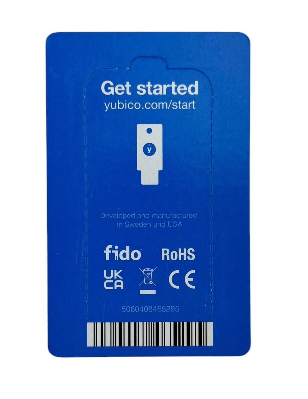 NEW - Yubico Security Key NFC USB 2-Factor Authentication Key