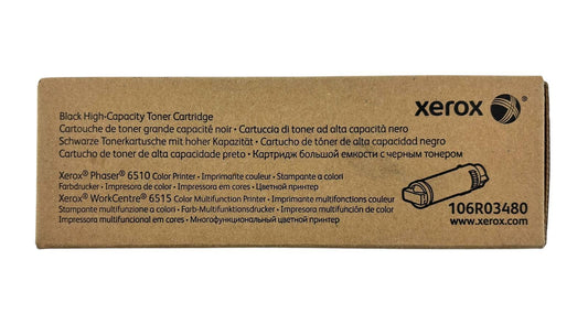 NEW - Xerox Phaser / WorkCentre Black High-Capacity Toner Cartridge 106R03480