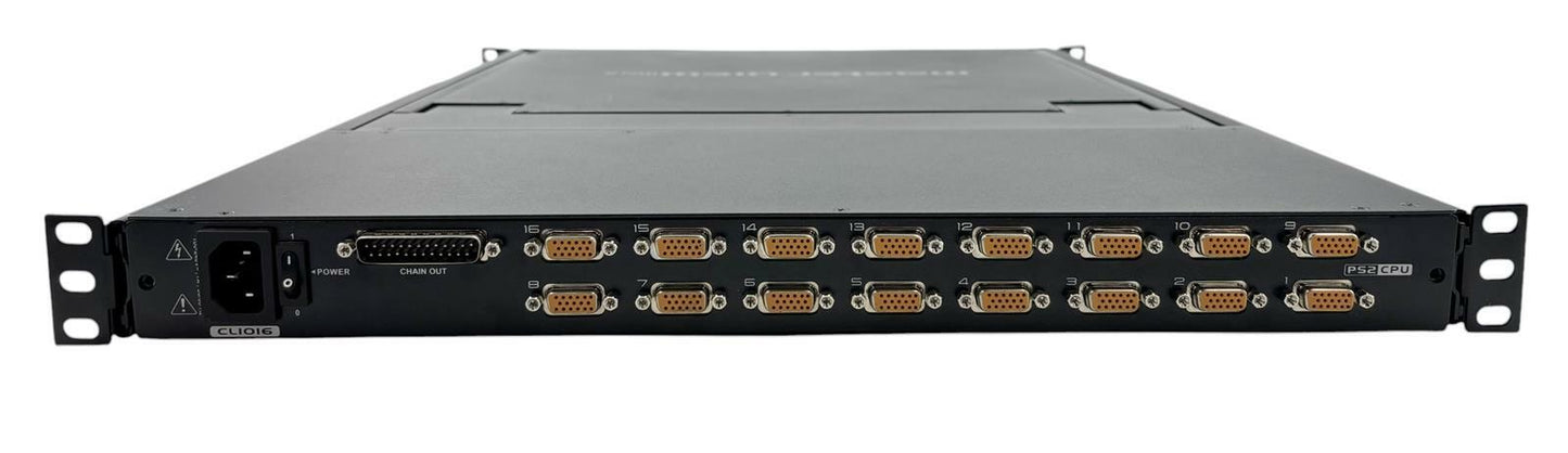 Aten MasterView Max CL1016M 16-Port Slideaway LCD KVM Switch