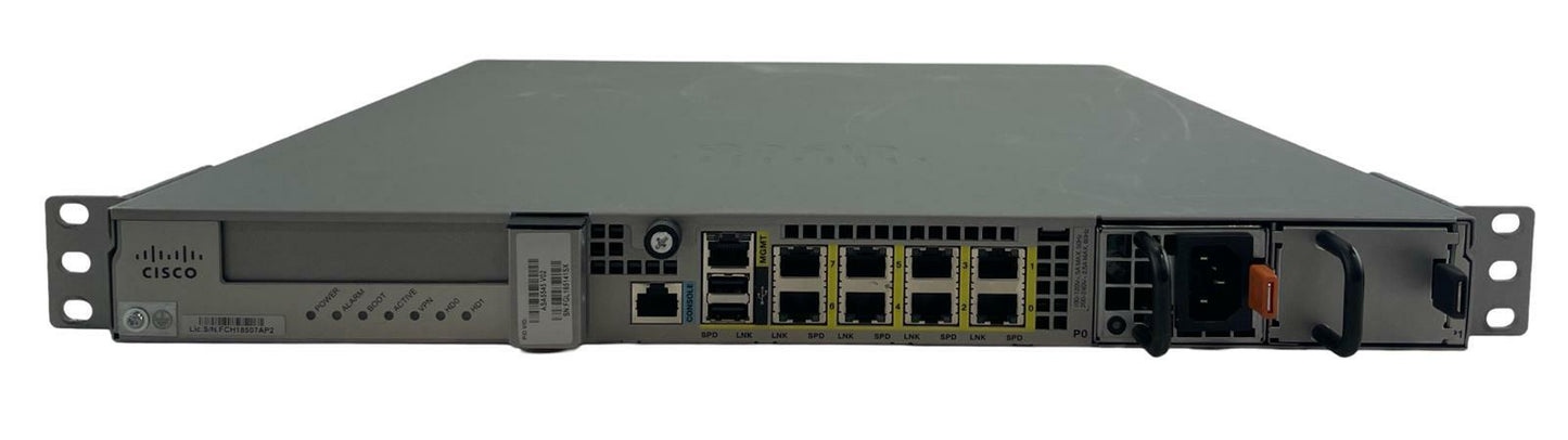 Cisco ASA 5545-X Adaptive Firewall Security Appliance 1x PSU 2x 128GB SSD