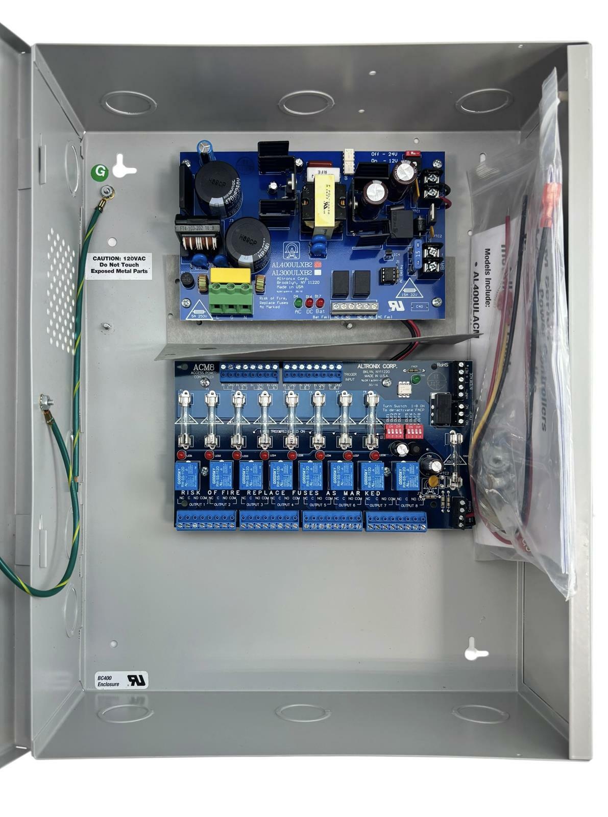 NEW - Open Box - Altronix AL400ULACM Access Power Controller w/ Power Supply