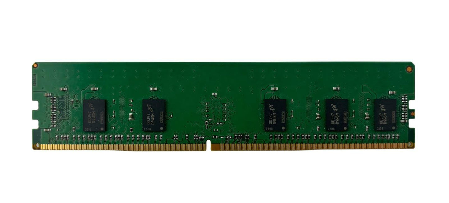Lot of 2 - Micron MTA9ASF1G72PZ-2G6J1RI 8GB 1Rx8 PC4-2666V DDR4 ECC Server RAM