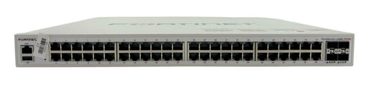 Fortinet FortiSwitch FS-448E-FPOE 48-Port Managed PoE+ Gigabit Network Switch
