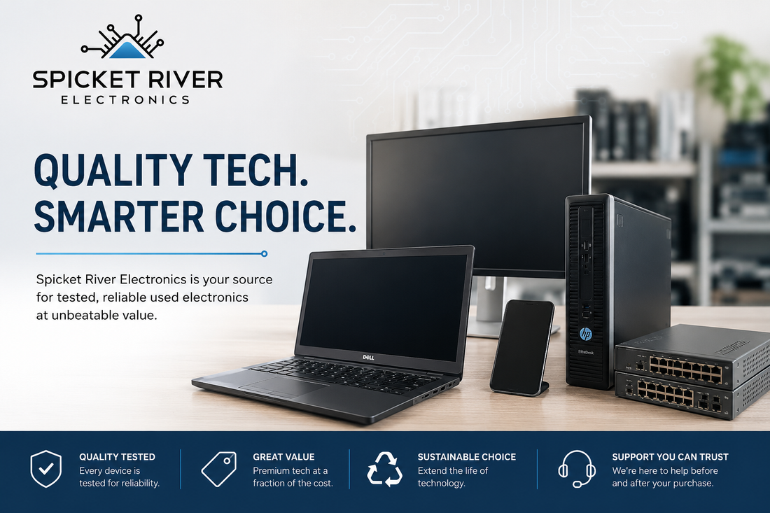 Spicket River Electronics - your source for quality used equipment.