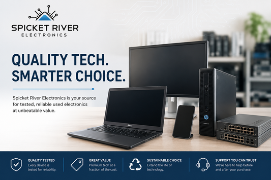 Spicket River Electronics - your source for quality used equipment.