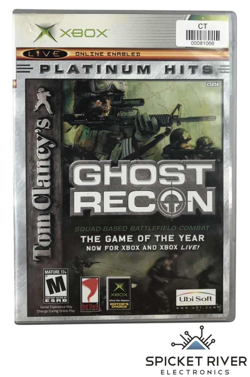 Microsoft Xbox - Tom Clancy's Ghost Recon: Squad Based Battlefield Combat