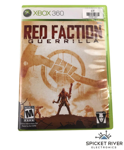 Microsoft Xbox 360 - Red Faction: Guerrilla w/ Game Manual