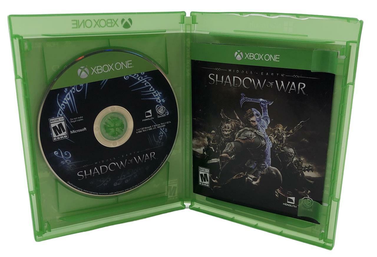 Microsoft XBox One - Middle Earth: Shadow of War - Action / Adventure Video Game