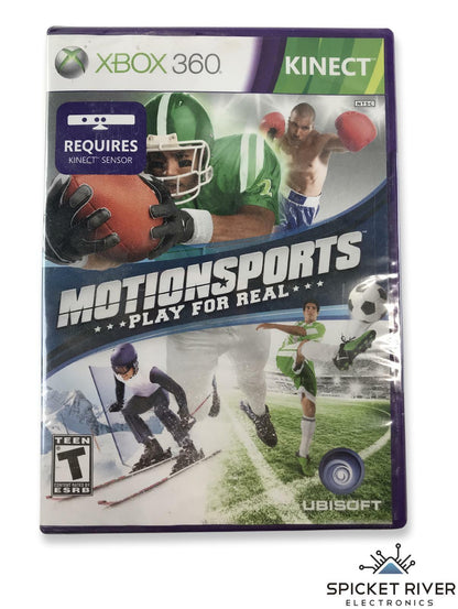 NEW - Sealed - Microsoft Xbox 360 Kinect MotionSports Play for Real