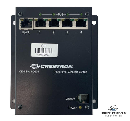 Crestron CEN-SW-POE-5 5-Port PoE Gigabit Power Over Ethernet Switch