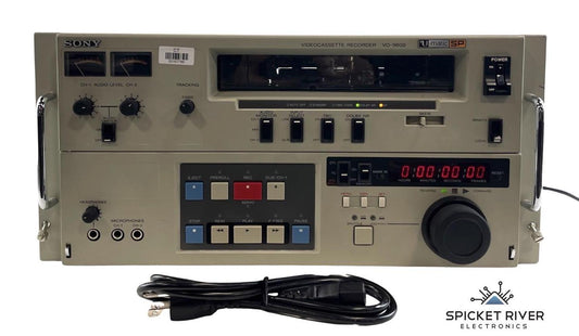 Sony Professional Videocassette Recorder Model VO-9800