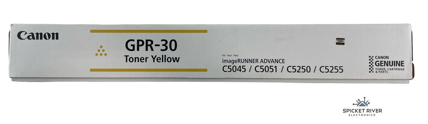 NEW - Canon imageRunner Advance GPR-30 Toner Cartridge - Yellow 2801B003(AC)