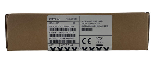 NEW - Avaya Vantage J2B1-1015 Wireless Handset Kit 700512398