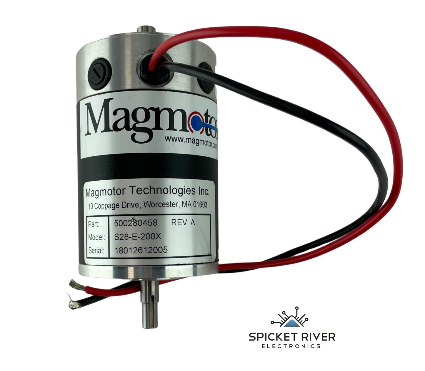 Magmotor Technologies S28-E-200X REV A Part #: 500280458