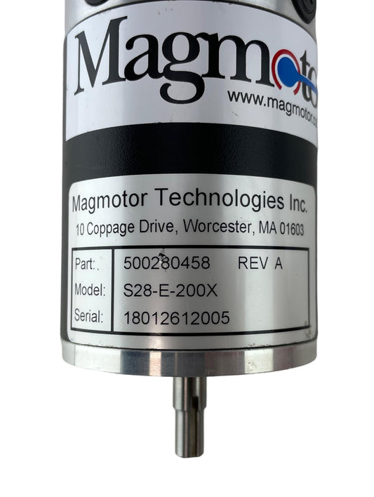 Magmotor Technologies S28-E-200X REV A Part #: 500280458