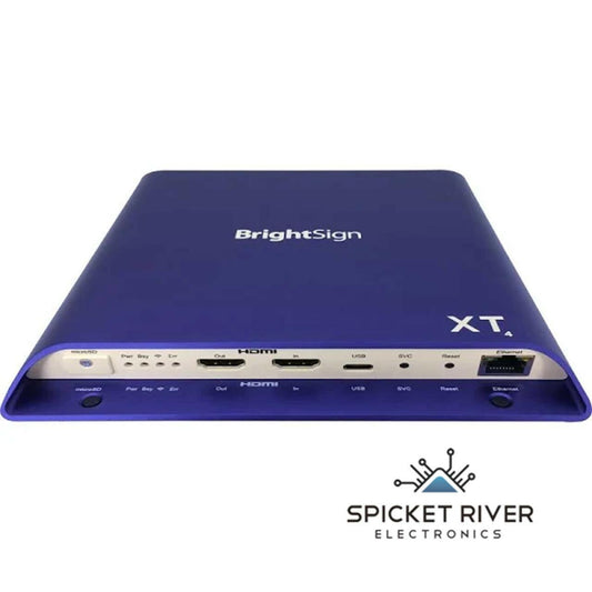 NEW - Open Box - BrightSign XT1144 XT4 Digital Signage Expanded I/O Media Player