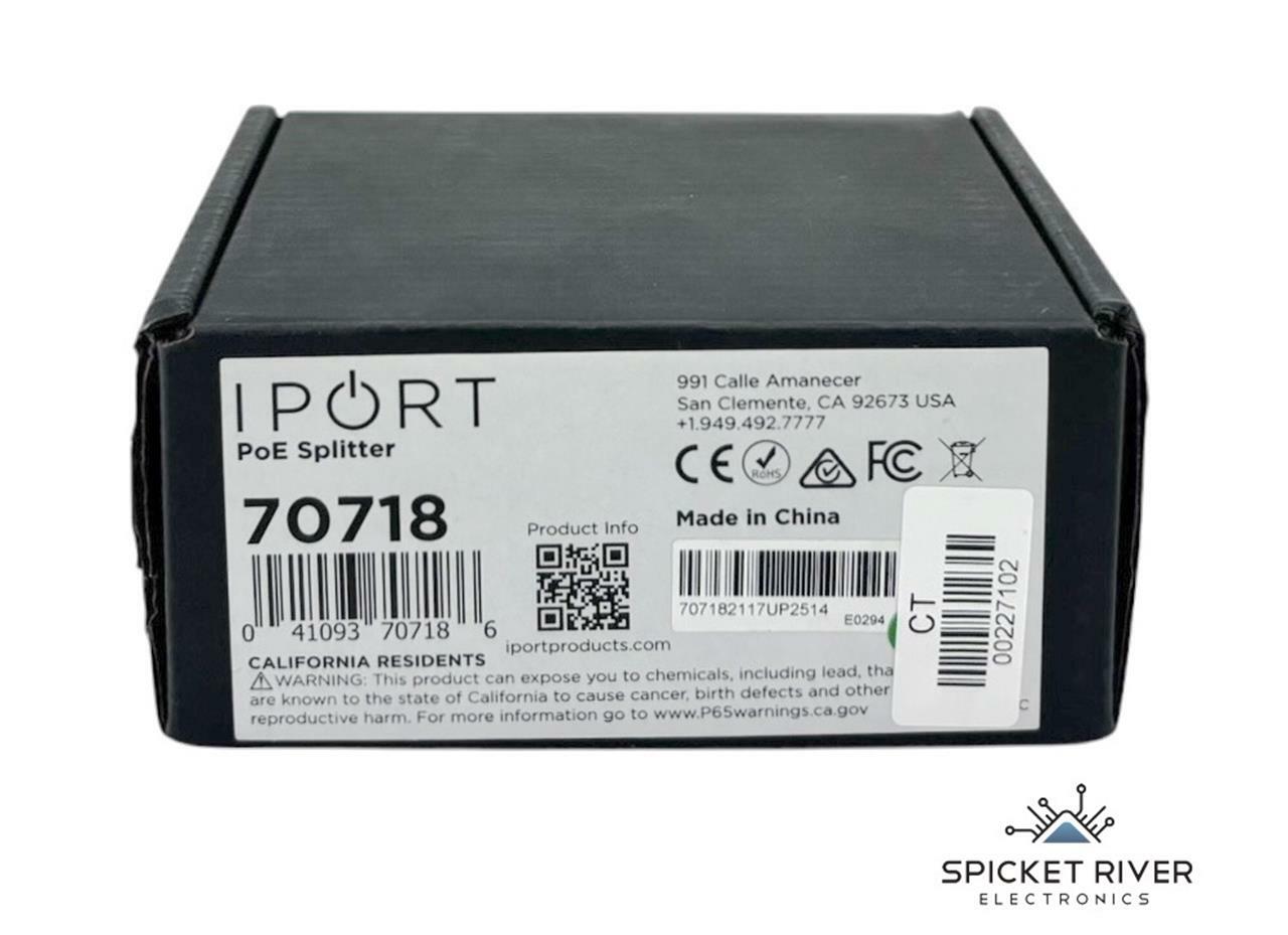 NEW - Open Box - iPort 70718 Surface Mount PoE Splitter