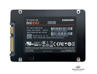 Samsung 860 EVO MZ-76E250 250GB SATA 6Gb/s 2.5" Internal SSD Solid State Drive