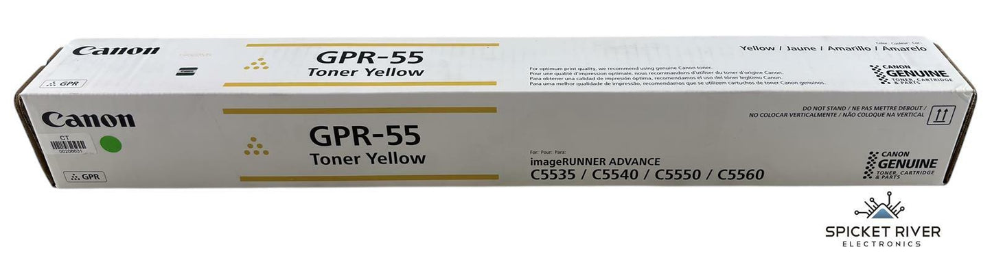 NEW - OEM Canon imageRunner GPR-55 Yellow Toner Cartridge 0484C003(AB)