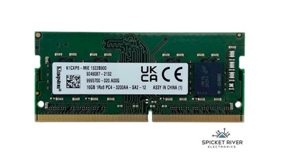 Lot of 2 - Kingston K1CXP8-MIE 16GB 1Rx8 PC4-3200AA DDR4 SODIMM RAM Memory