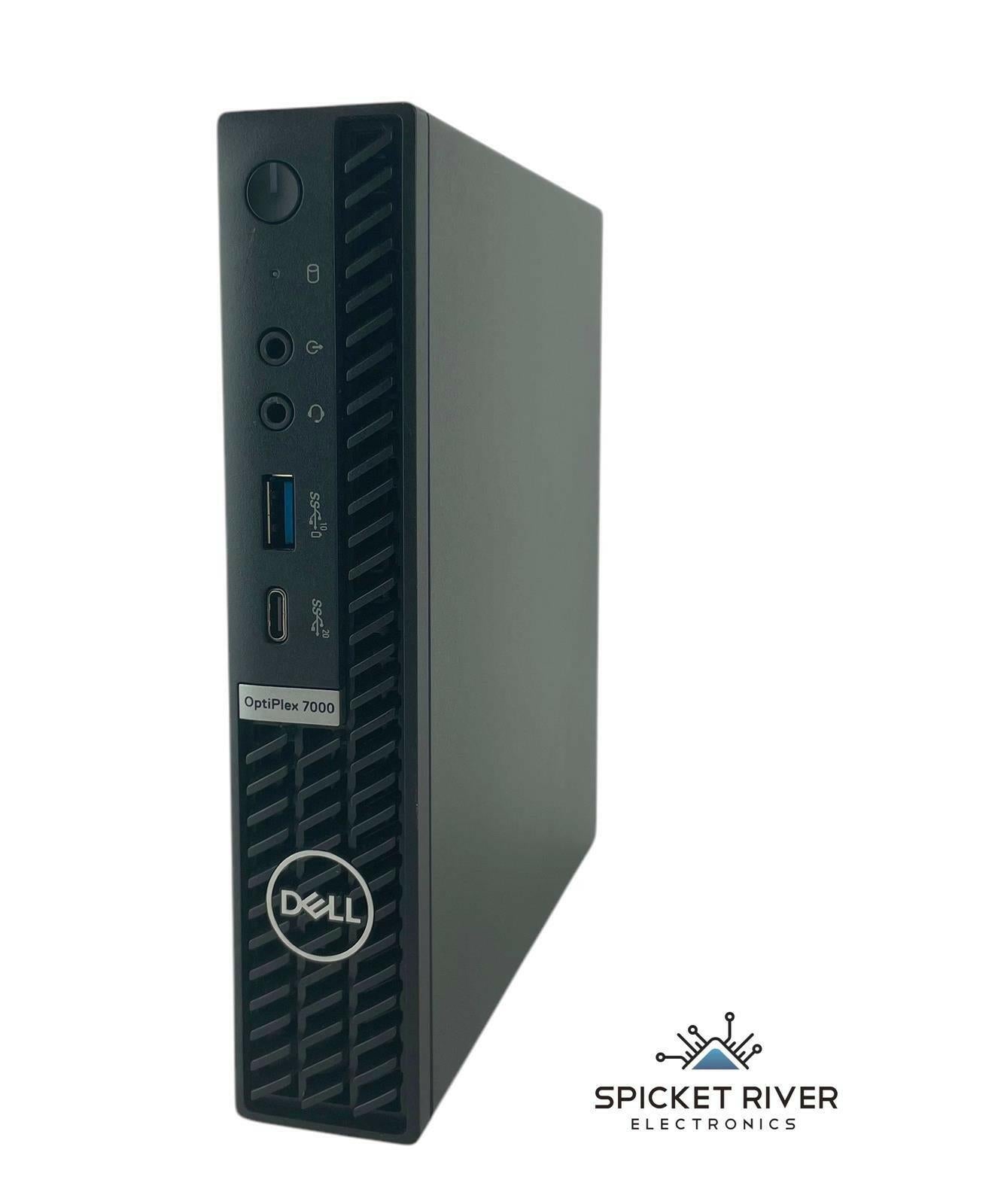 Dell OptiPlex 7000 Micro 4.80GHz 12-Core i7-12700 256GB SSD 16GB RAM Win 11 Pro