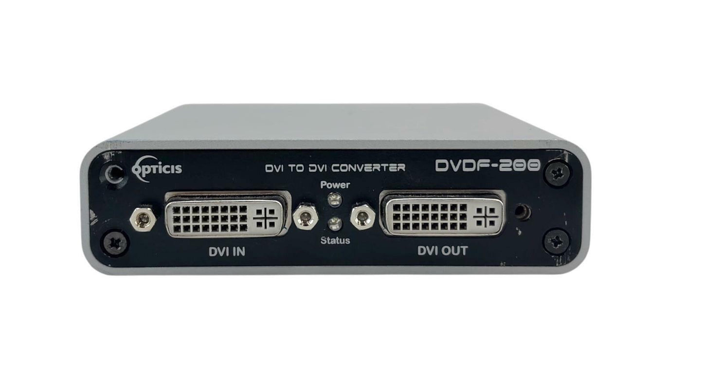 Optics DVDF-200 DVI to 1-Fiber DVI Converter