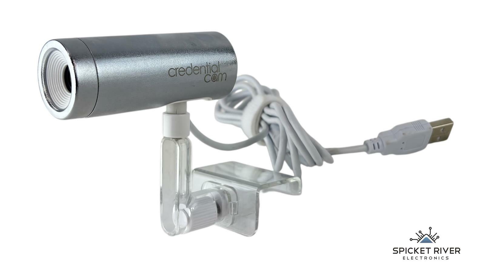 Credential Cam Photo ID Webcam for Mac & PC w/ LCD Clip Attachment ...