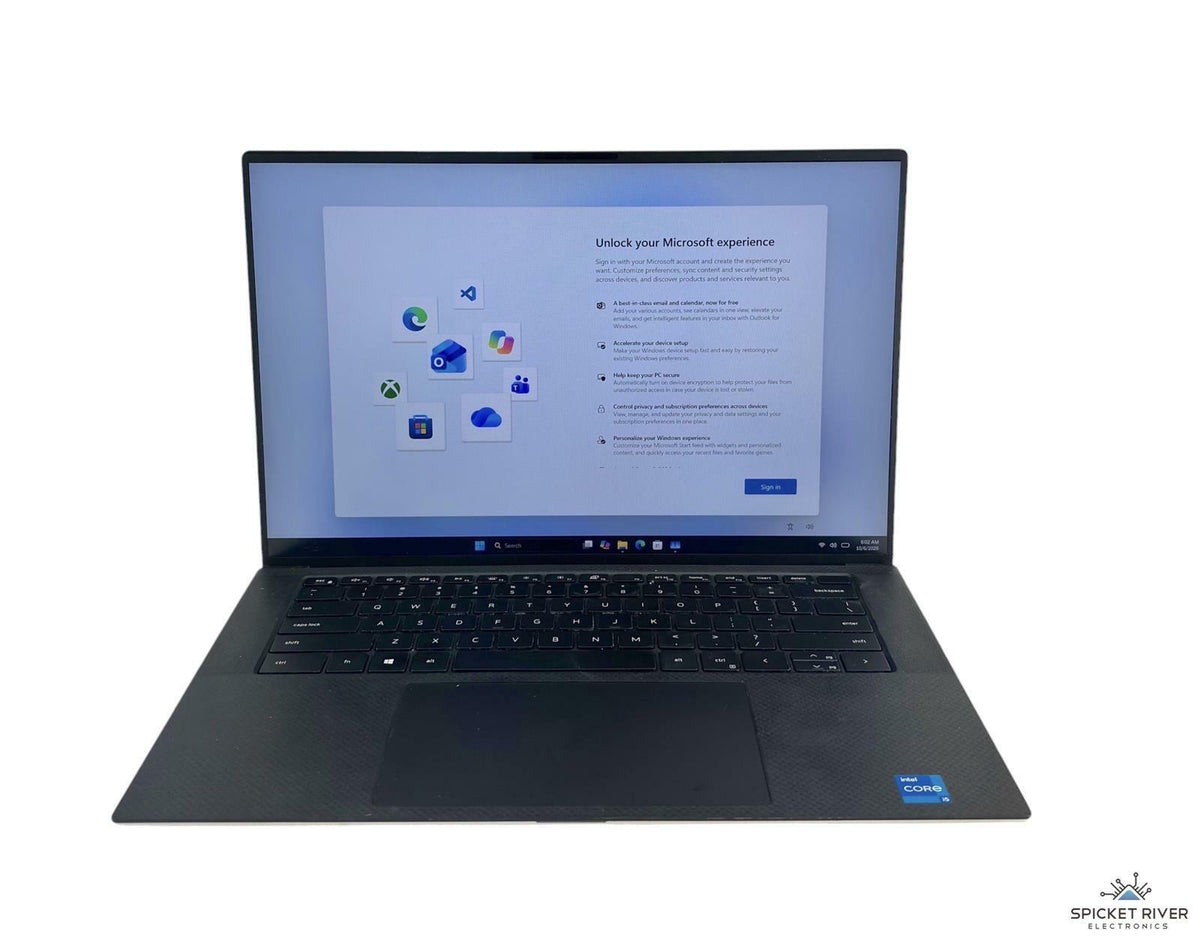 Dell XPS 15 9510 6-Core i5-11400H 2.7GHz 512GB SSD 16GB RAM Win11 - READ #252093