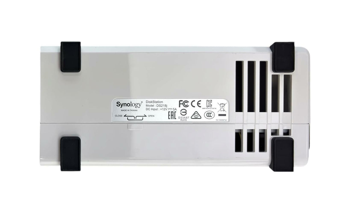 Synology DiskStation DS218J 2-Bay 3.5" NAS Enclosure - No Drives / AC