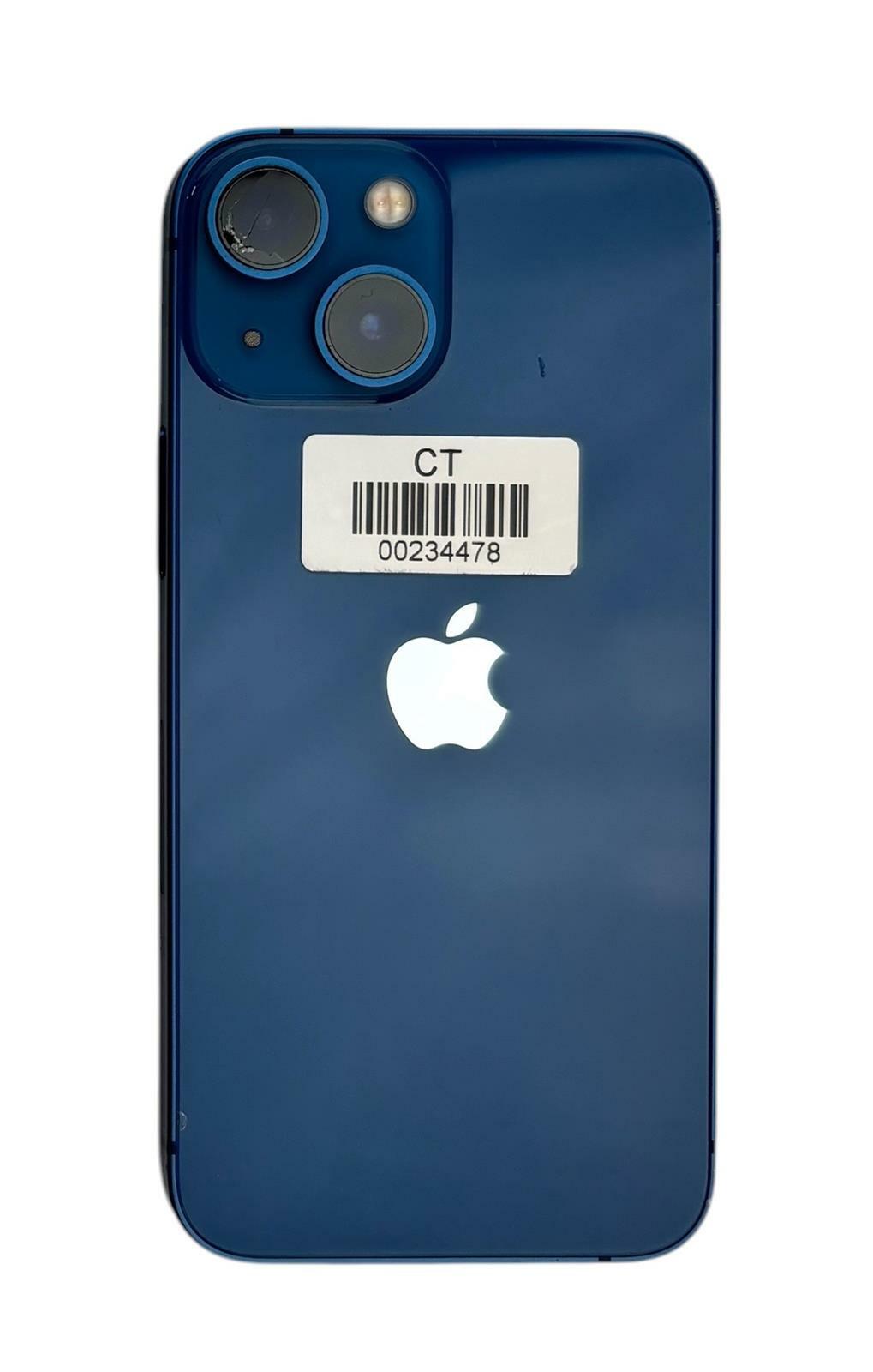 Apple iPhone 13 Mini A2481 - 128GB Unlocked Blue iOS Smartphone - READ #234478