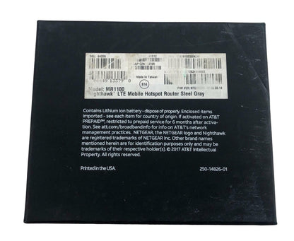 Netgear Nighthawk MR1100 4G LTE AT&T Cellular Wireless WiFi Hotspot