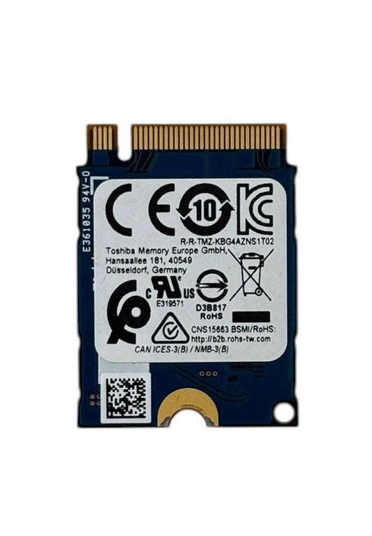 Toshiba KBG40ZNS256G 256GB M.2 2230 NVMe Solid State Drive SSD