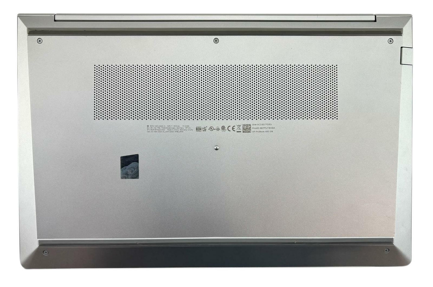 HP ProBook 450 G9 10-Core i5-1235U 4.40GHz 256GB SSD 16GB RAM - READ #224125