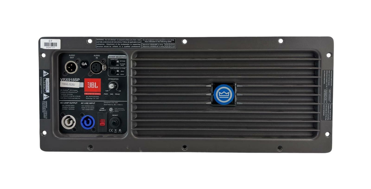 JBL VRX918SP Powered Subwoofer Amplifier Plate Amp Module 363679-004