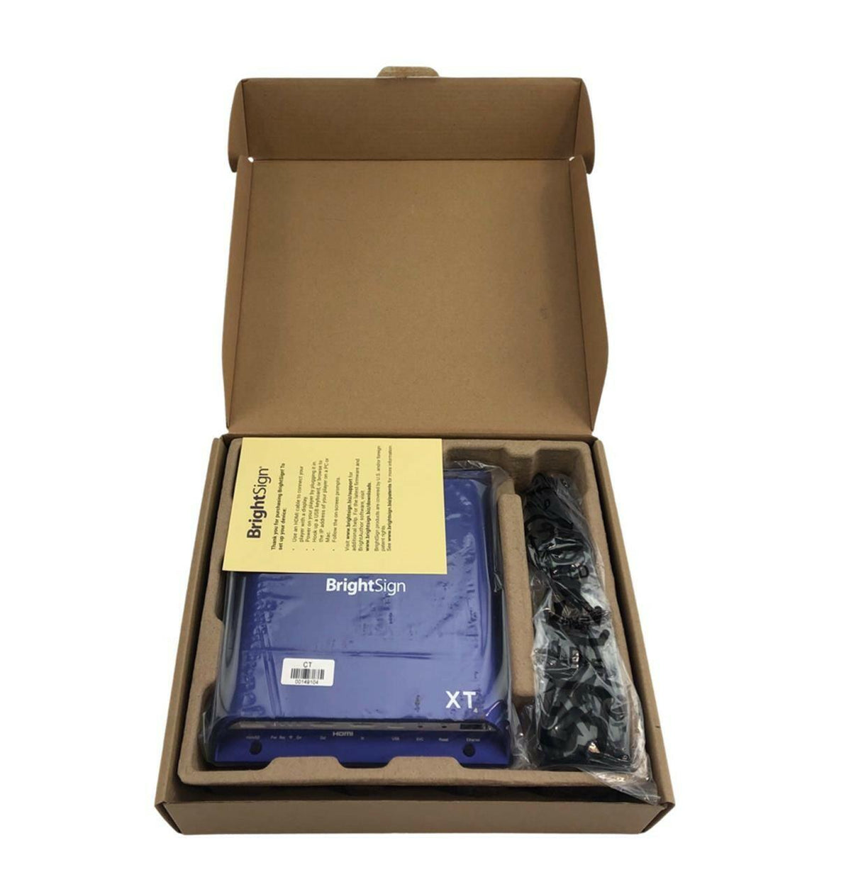 NEW - Open Box - BrightSign XT1144 XT4 Digital Signage Expanded I/O Media Player