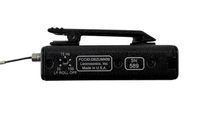 Lectrosonics UM400 Block 21 (Brown) 537.6-563.1 MHz Belt Pack UHF Transmitter