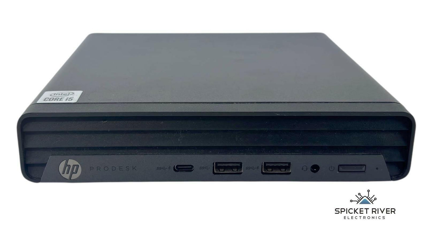 HP ProDesk 400 G6 Mini 2.3GHz 6-Core i5-10500T 256GB SSD 8GB RAM Windows 11 Pro