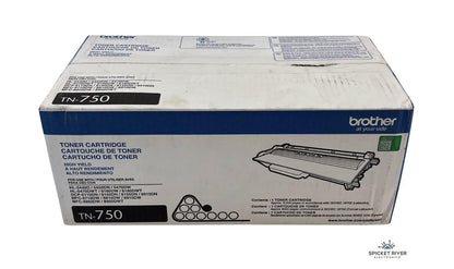 NEW - Genuine Brother TN-750 Black 8000 Page High Yield Toner Cartridge