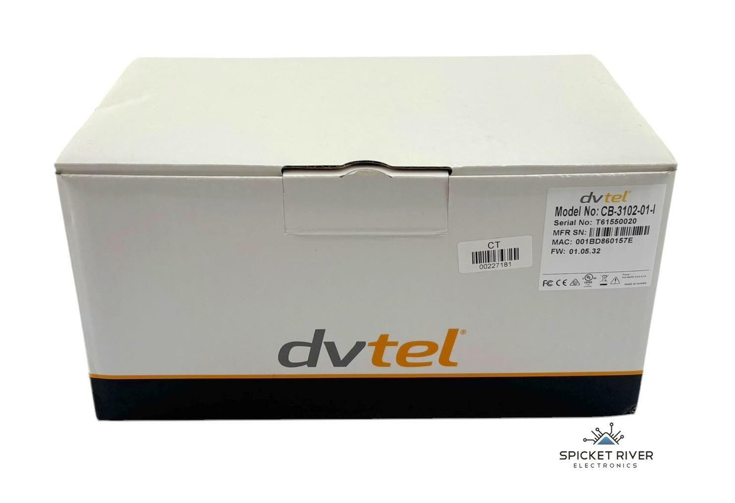 NEW - Open Box - DvTel CB-3102-01-I Mini-Bullet Full HD IP Camera