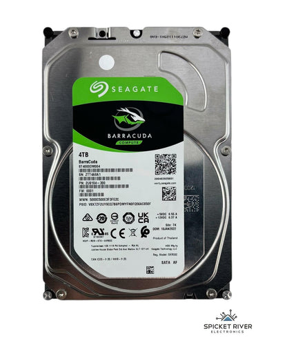 Seagate Barracuda ST4000DM004 4TB SATA 5400 RPM 3.5" Internal HDD Hard Drive