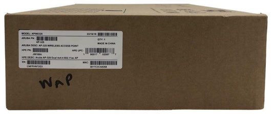 NEW - Open Box - Aruba APIN0325 Wireless Access Point WAP w/ Mount