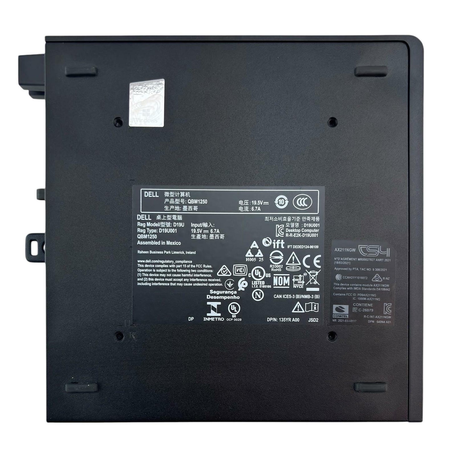 Dell Pro Micro Plus QBM1250 14-Core Ultra 5 245T 256GB SSD 32GB RAM Win 11 Pro