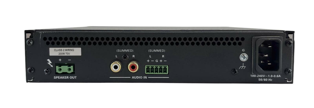 Crestron AMP-1200-70 200W 70V Commercial Audio Amplifier