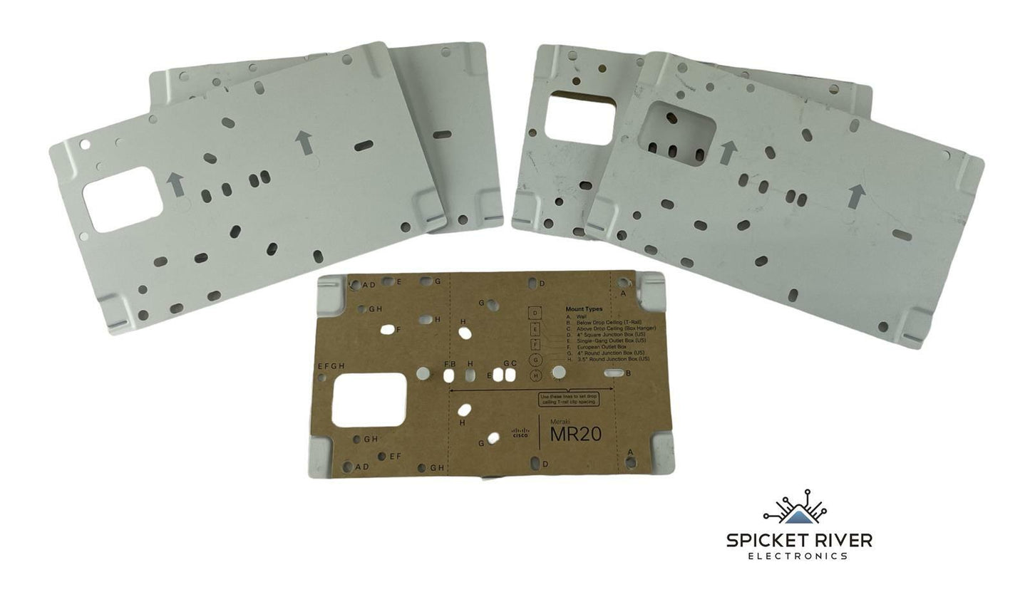 Lot of 5 - Cisco Meraki MR20 Access Point Mounting Bracket