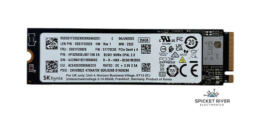 SK Hynix BC901 OPAL 2.0 HFS256GEJ9X113N 256GB M.2 2280 NVMe PCIe Gen4x4 SSD