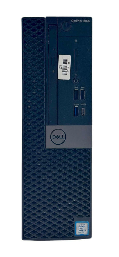 Dell OptiPlex 5070 SFF 3GHz 6-Core i5-8500 500GB SSD 500GB HDD 16GB RAM Win11Pro