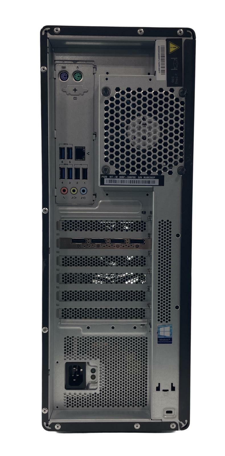 Lenovo ThinkStation P520 3.50GHz 12-Core Xeon W-2265 512GB SSD 32GB RAM P2200