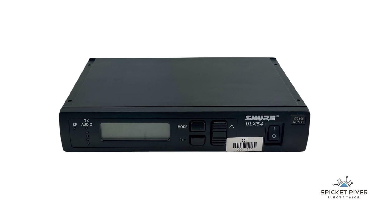 Shure ULXS4 G3 470-506MHz Wireless Microphone Receiver - No AC