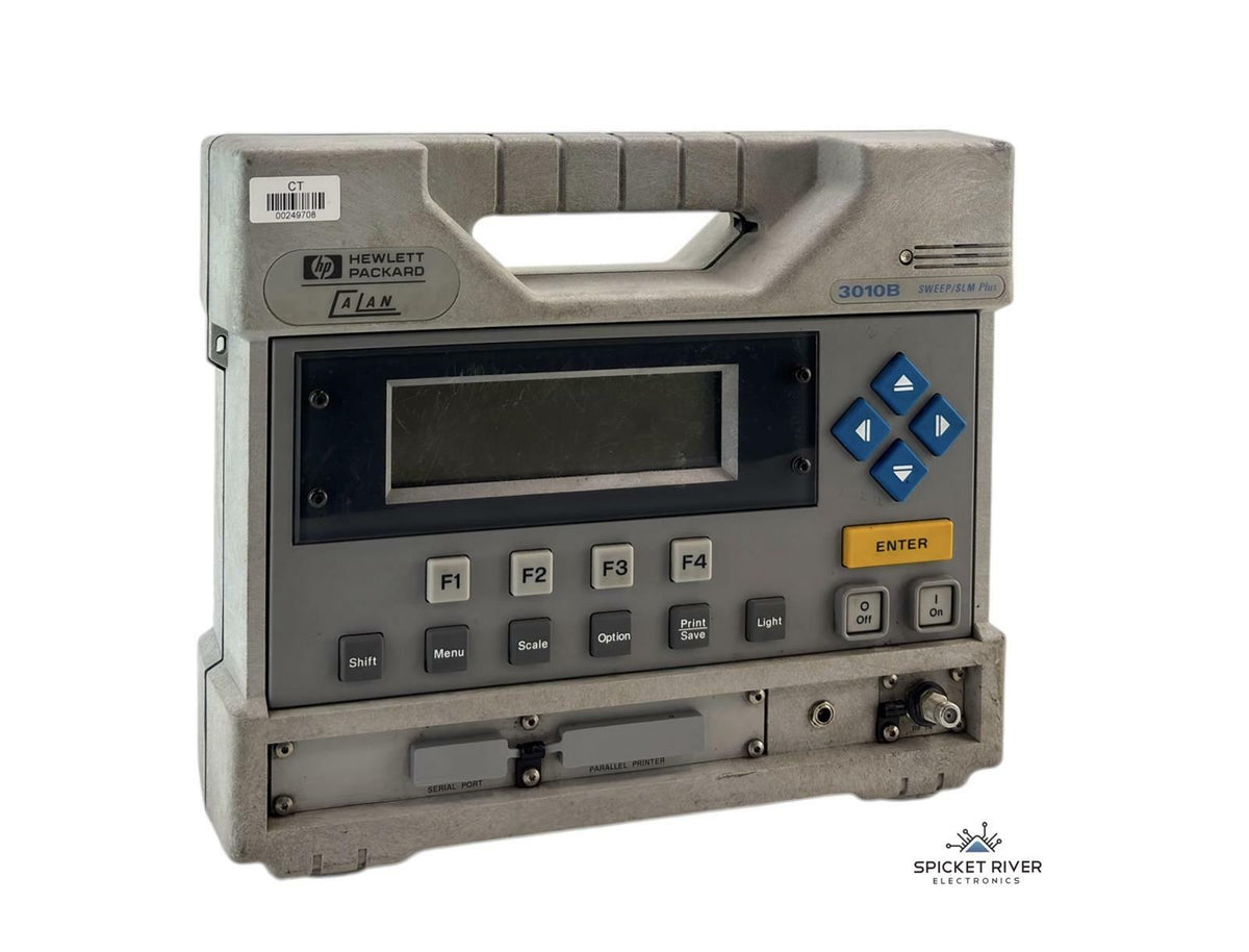 HP Calan 3010B Sweep/SLM Plus Cable CATV Signal/Sweep Measurement Instrument
