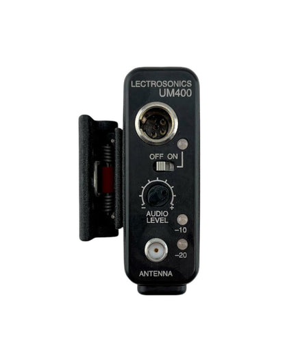 Lectrosonics UM400 Block 22 (Red) 563.2-588.7 MHz Belt Pack UHF Transmitter